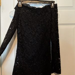 Black lace Shirt